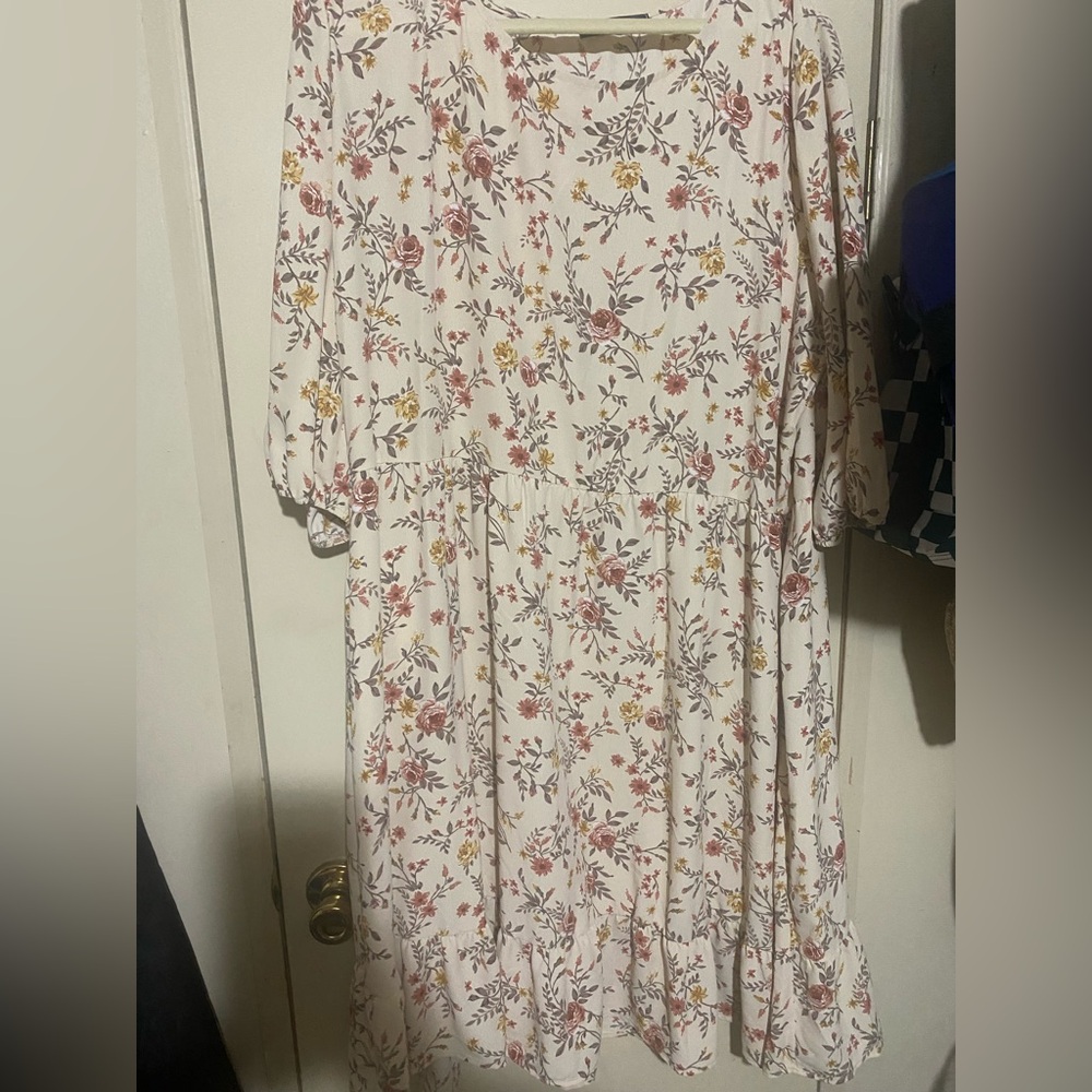 Floral Print Dress